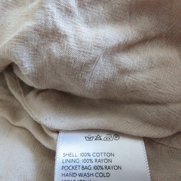 URBAN OUTFITTERS Gauzy 100% Cotton Tiered Tank Dress in Cream Coastal Boho XS - Picture 15 of 15